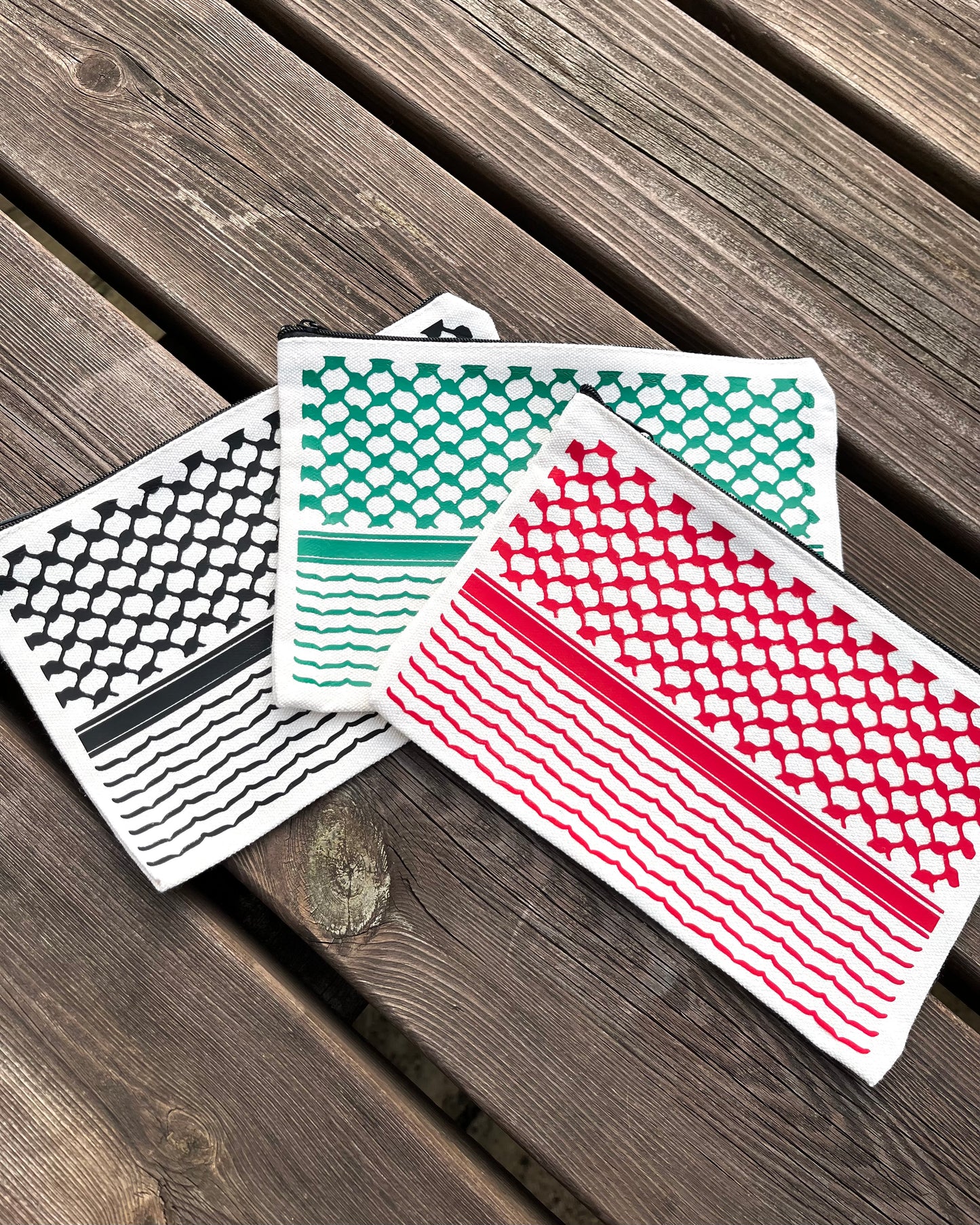 Palestine Keffiyah Pouch