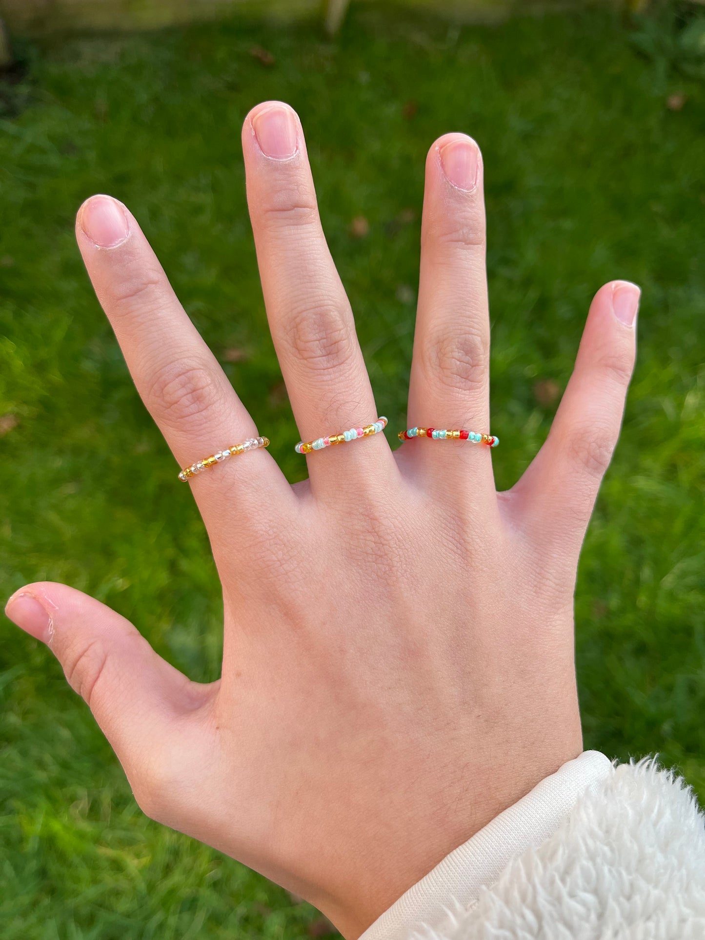 Eid beaded ring set 2